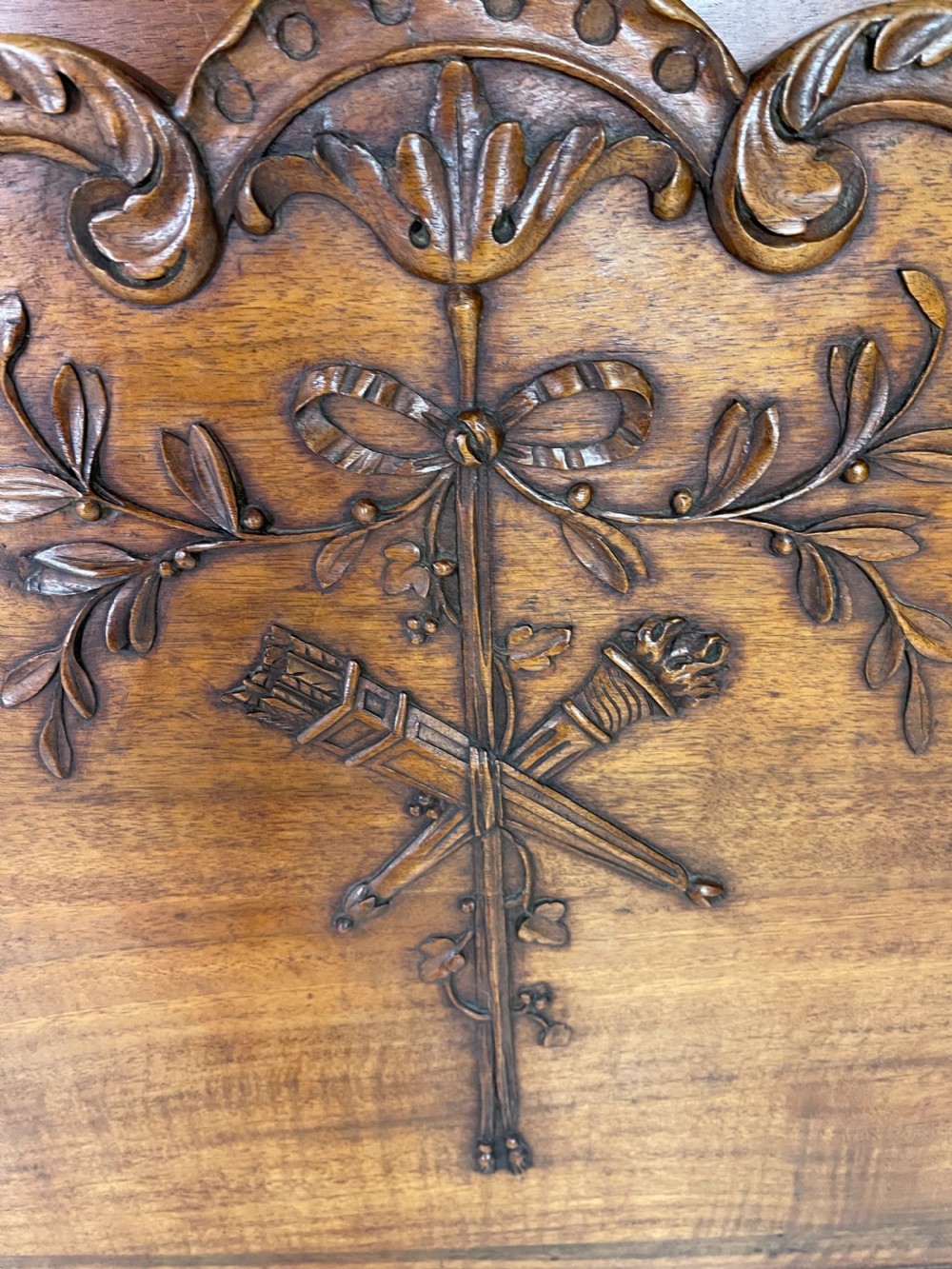 Pair Of French Walnut Beds  View XI