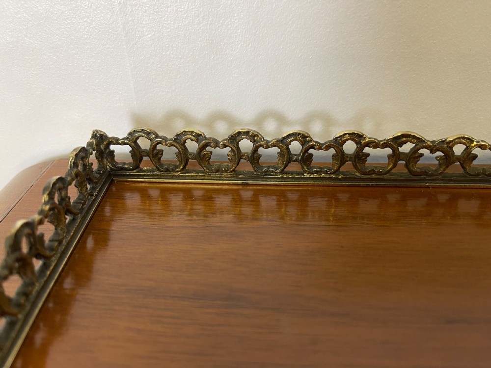 Pair of Ormolu mounted walnut Bookcases  View X