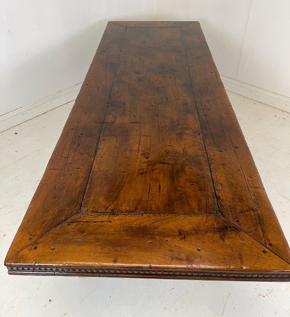 Walnut Refectory Dining Table  View III
