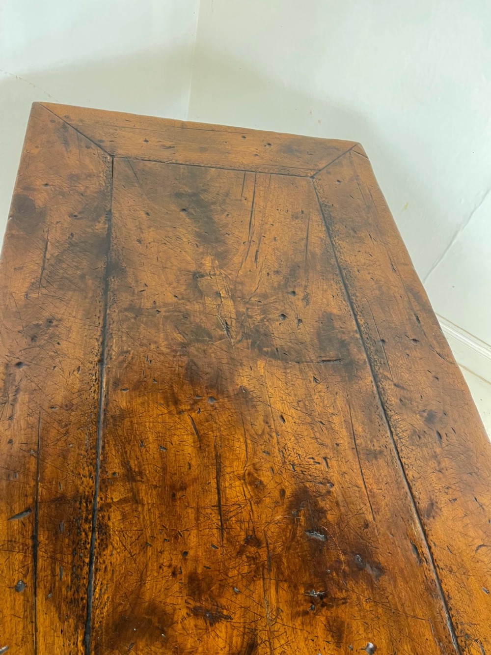 Walnut Refectory Dining Table  View IV