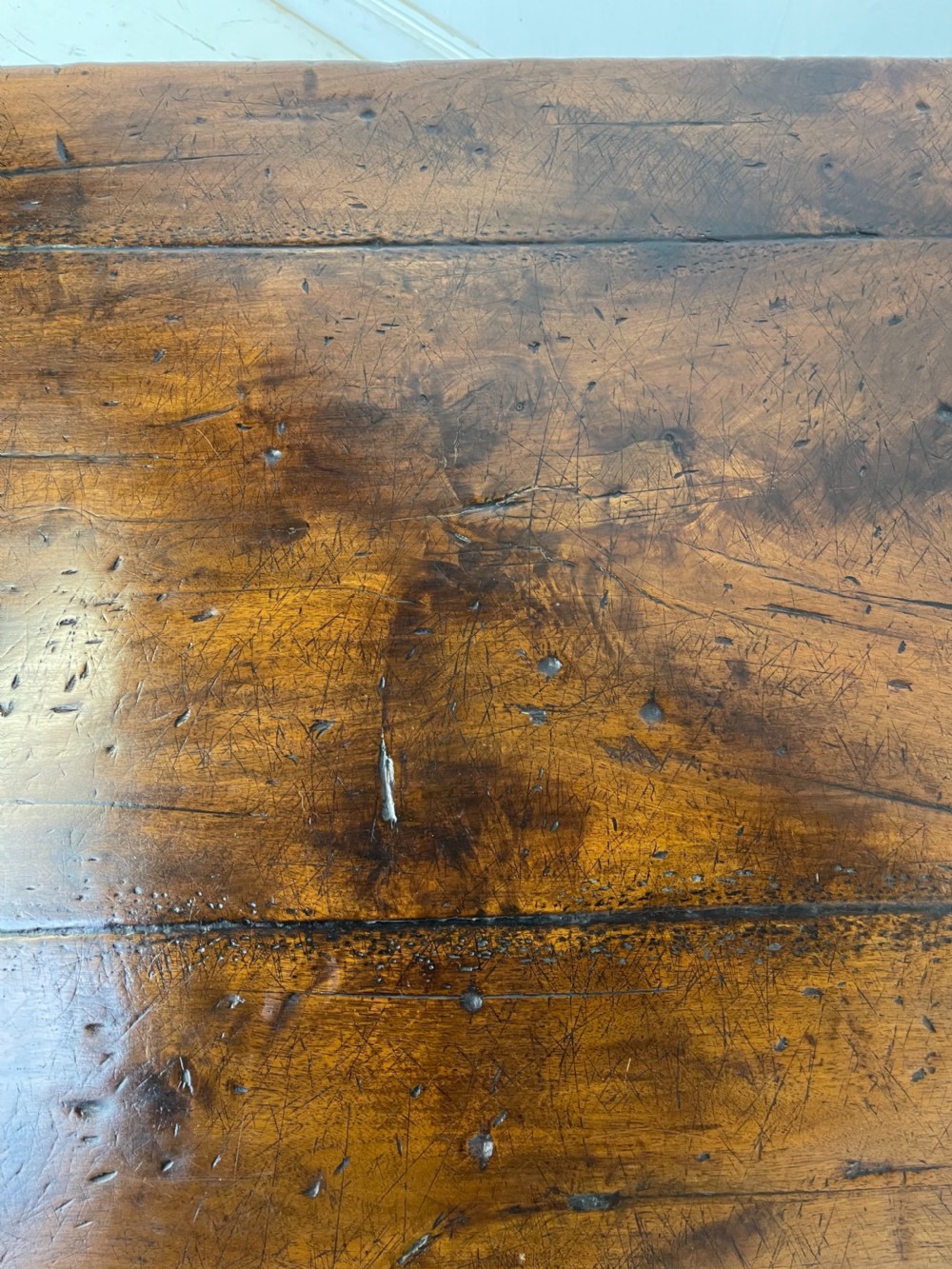 Walnut Refectory Dining Table  View XII