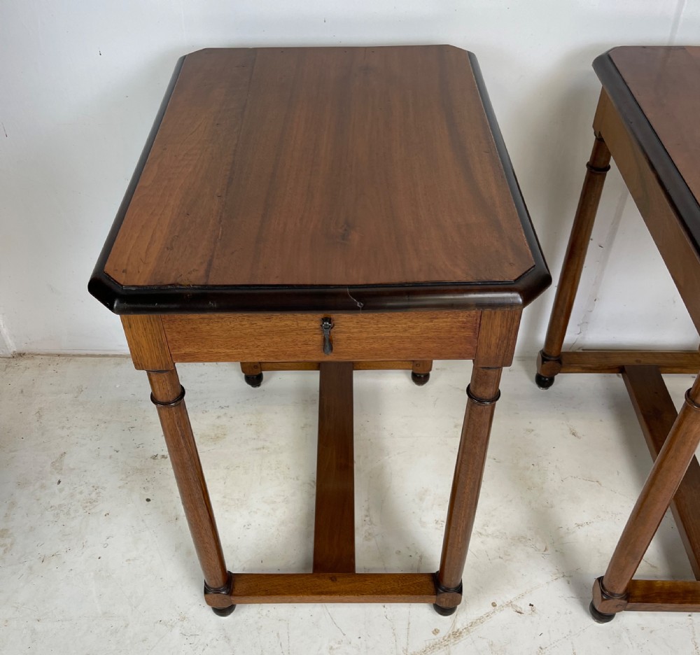 Pair of lamp Tables  View III