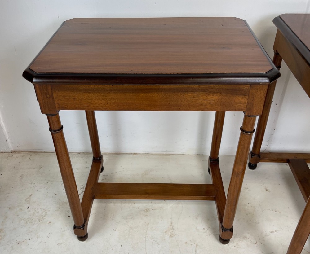 Pair of lamp Tables  View VII