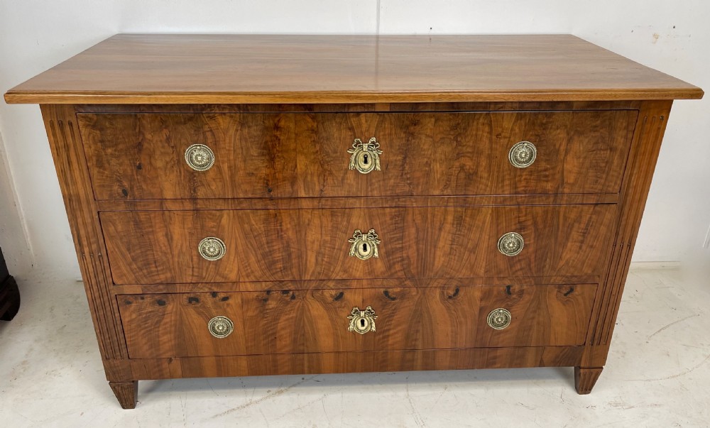 French Walnut Commode 