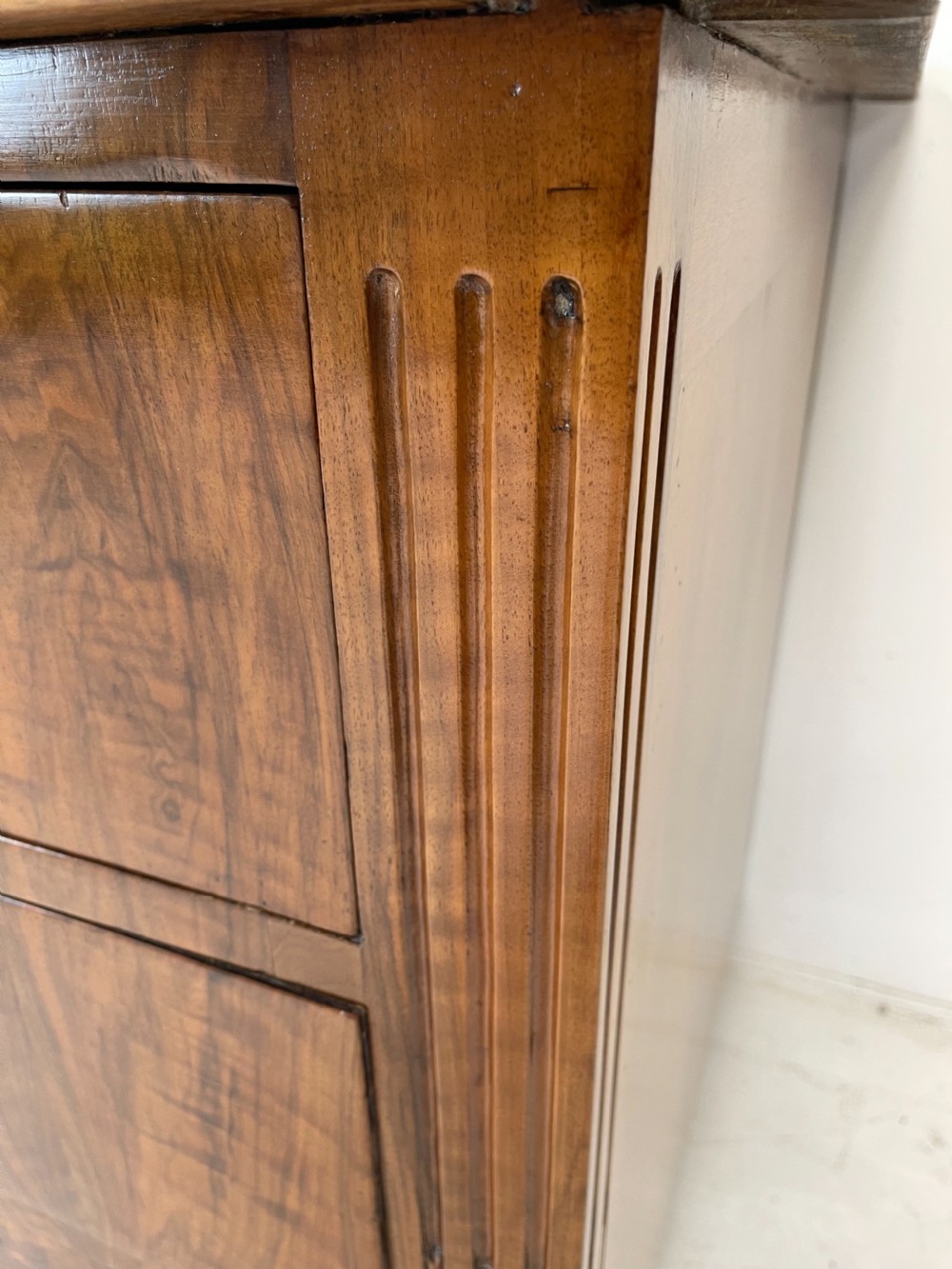 French Walnut Commode  View V
