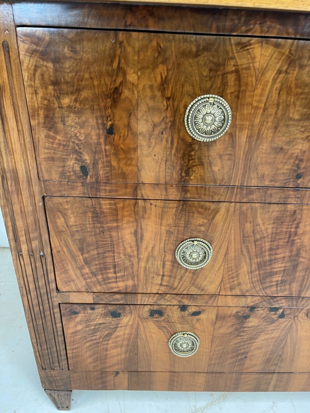 French Walnut Commode  View X