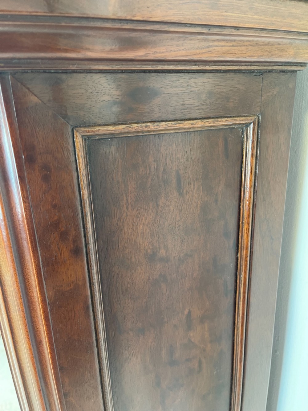 Pair of Plum pudding Mahogany bookcases  View VIII