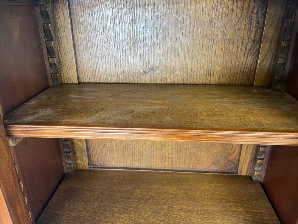 Pair of Plum pudding Mahogany bookcases  View IX