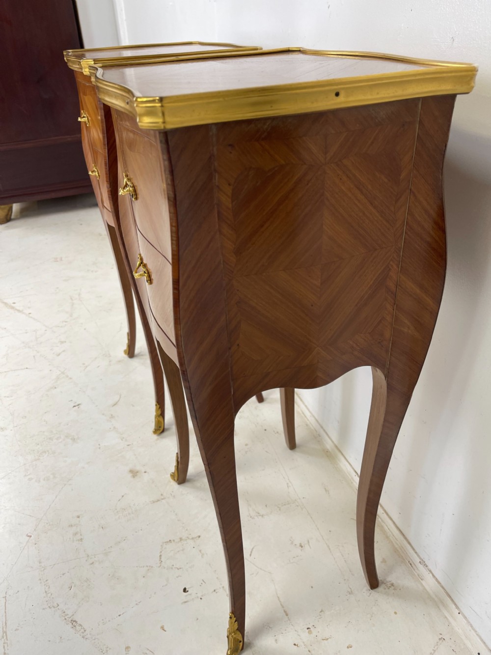 Pair Of French Nightstands  View VII