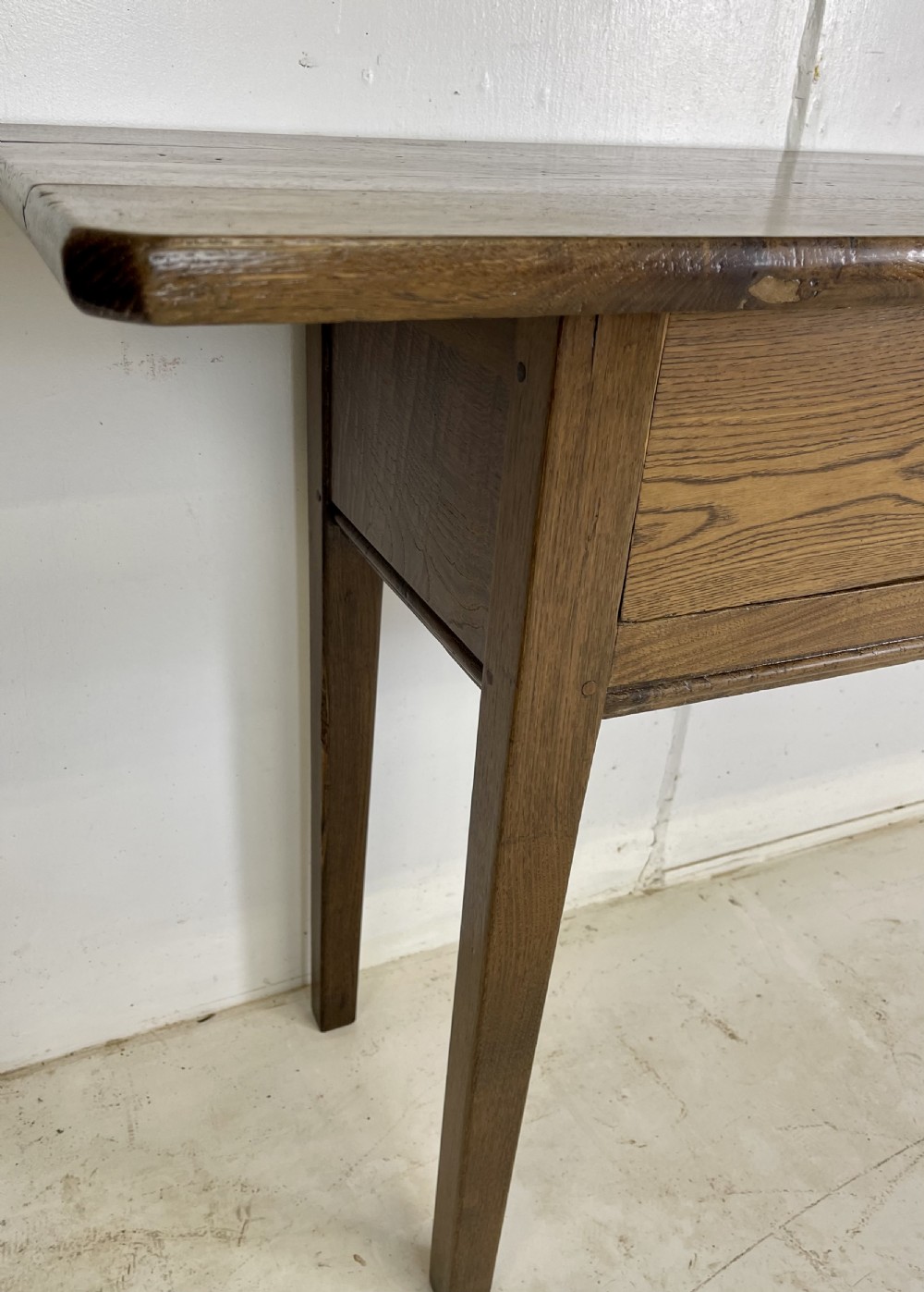 Simple French Oak Serving Table View VII