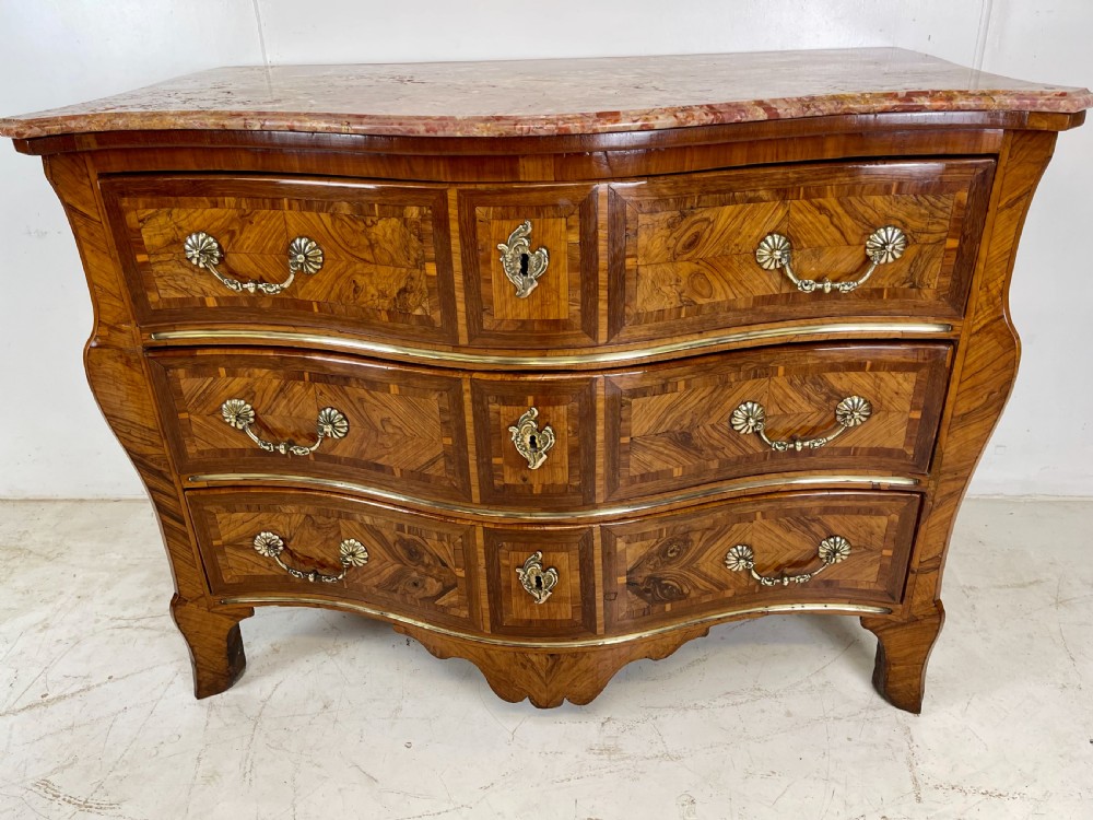 18th Century French Marble top Commode View VI