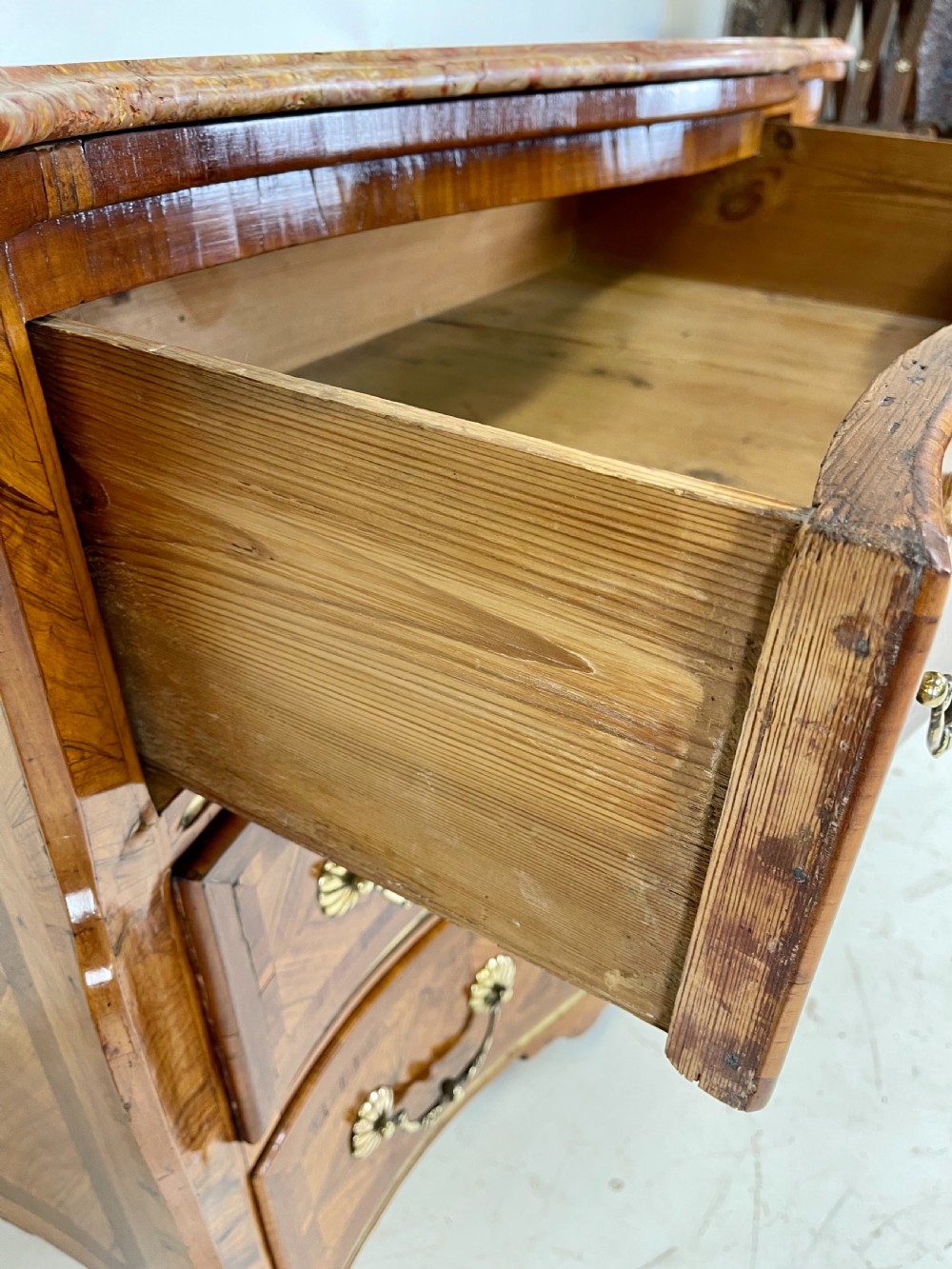 18th Century French Marble top Commode View X