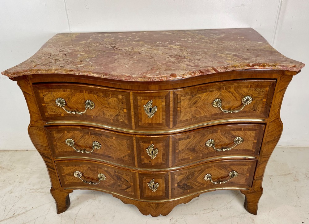 18th Century French Marble top Commode View XVII