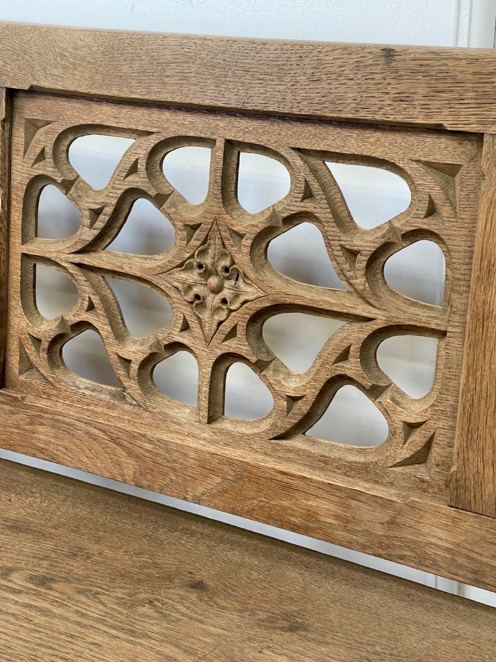 Pair of Victorian Gothic Benches View VIII