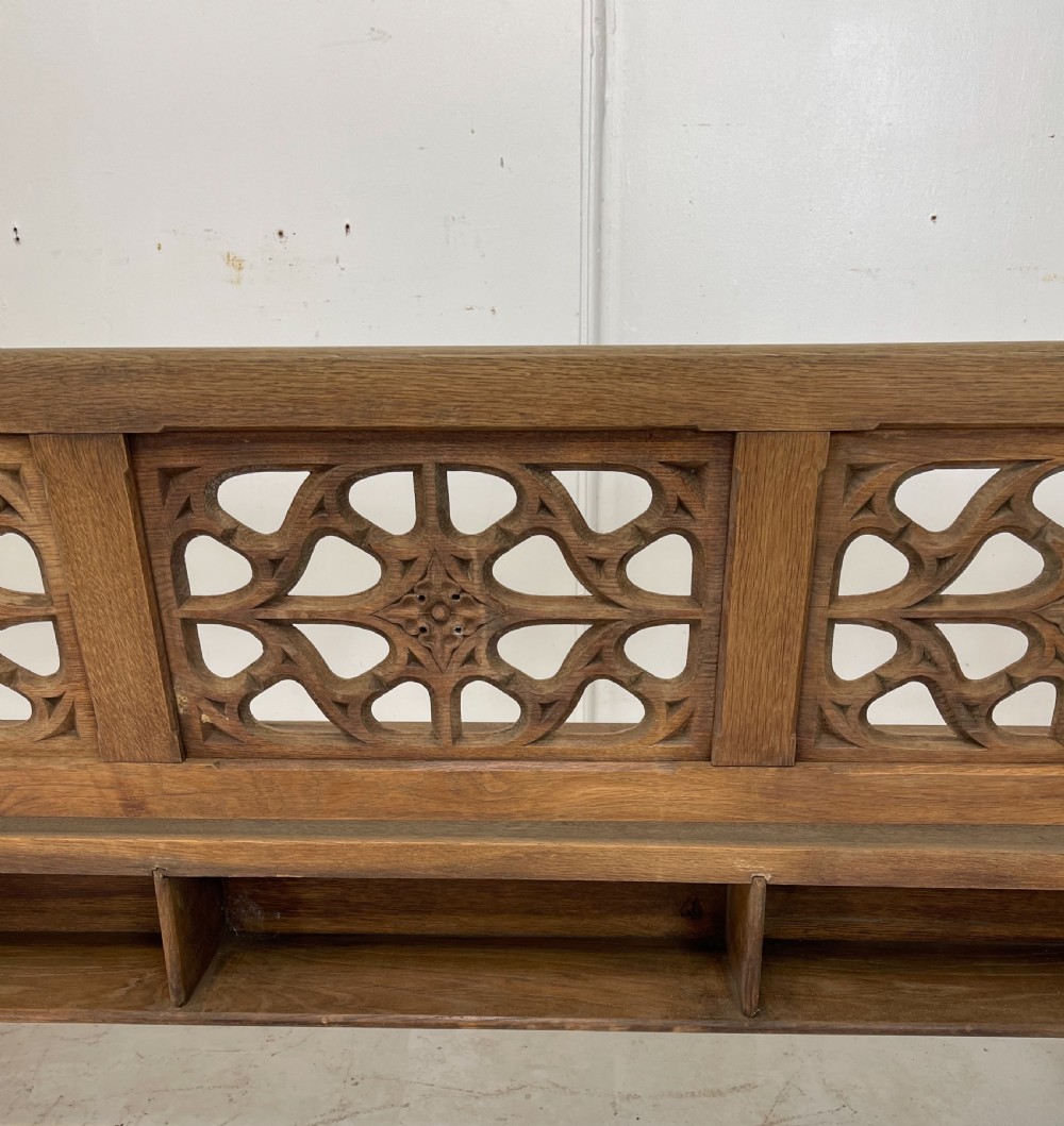 Pair of Victorian Gothic Benches View XIII