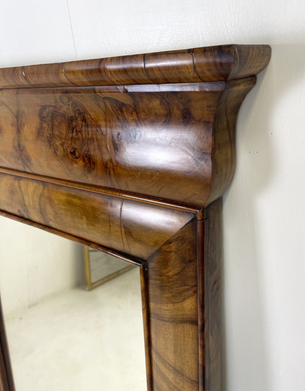 Napoleon III Walnut Mirror View V