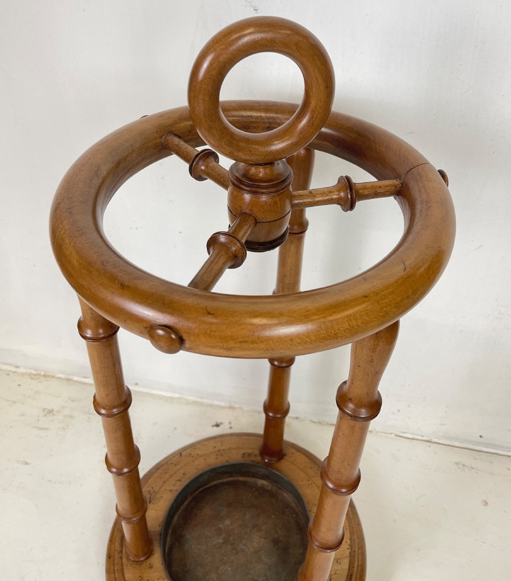 Faux Bamboo Stick Stand View III