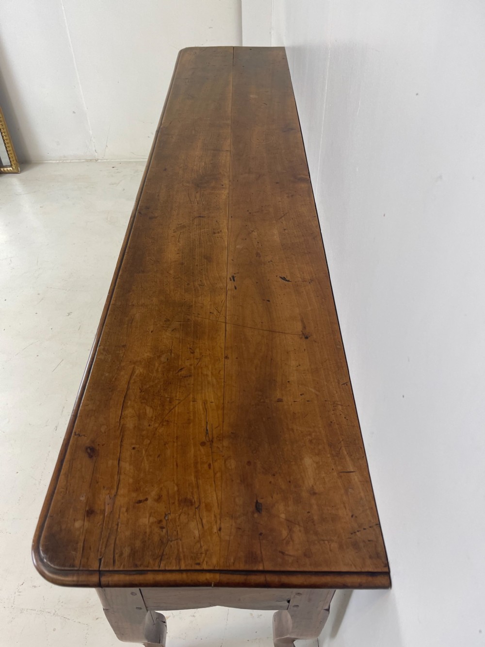 French Cherrywood Console table serving table  View II
