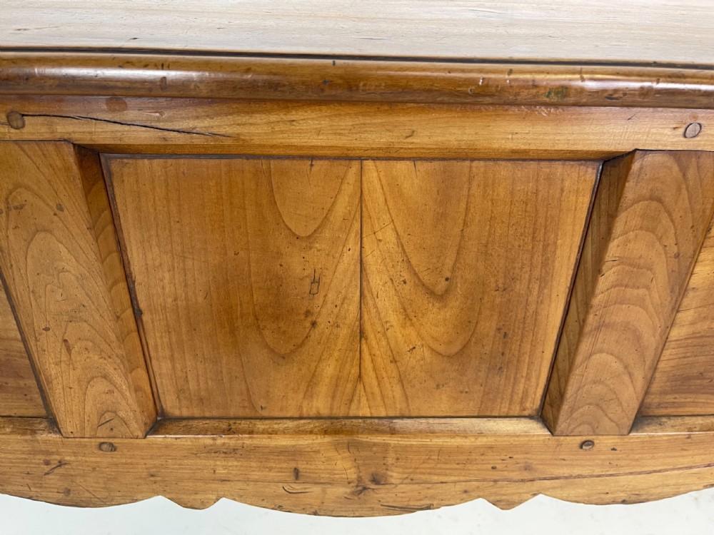 French Cherrywood Console table serving table  View VII