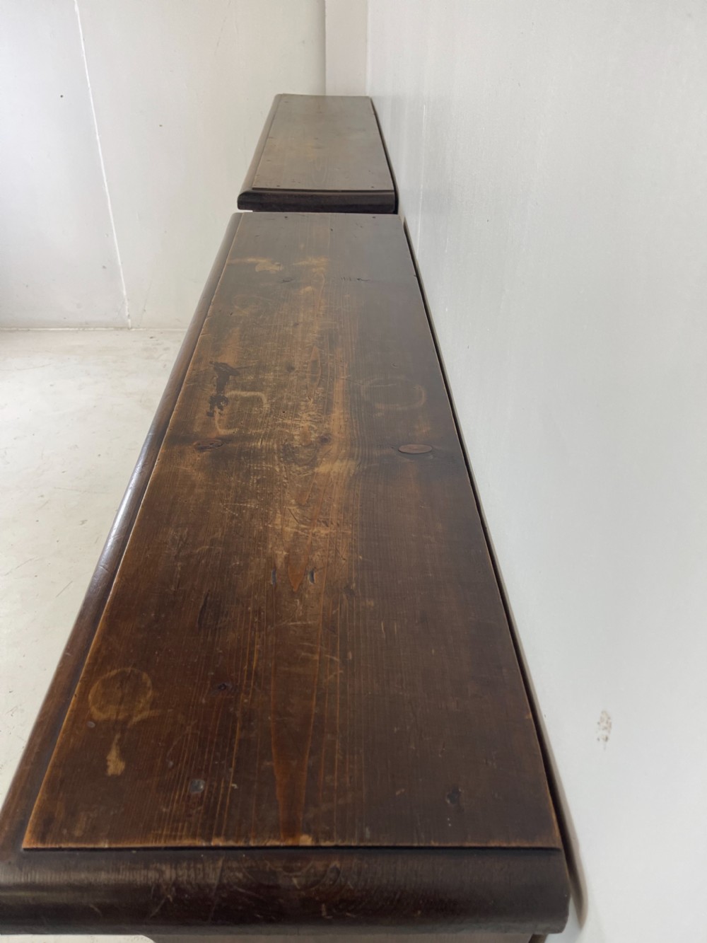 Pair of 19 th Century Pine Bookcases View V