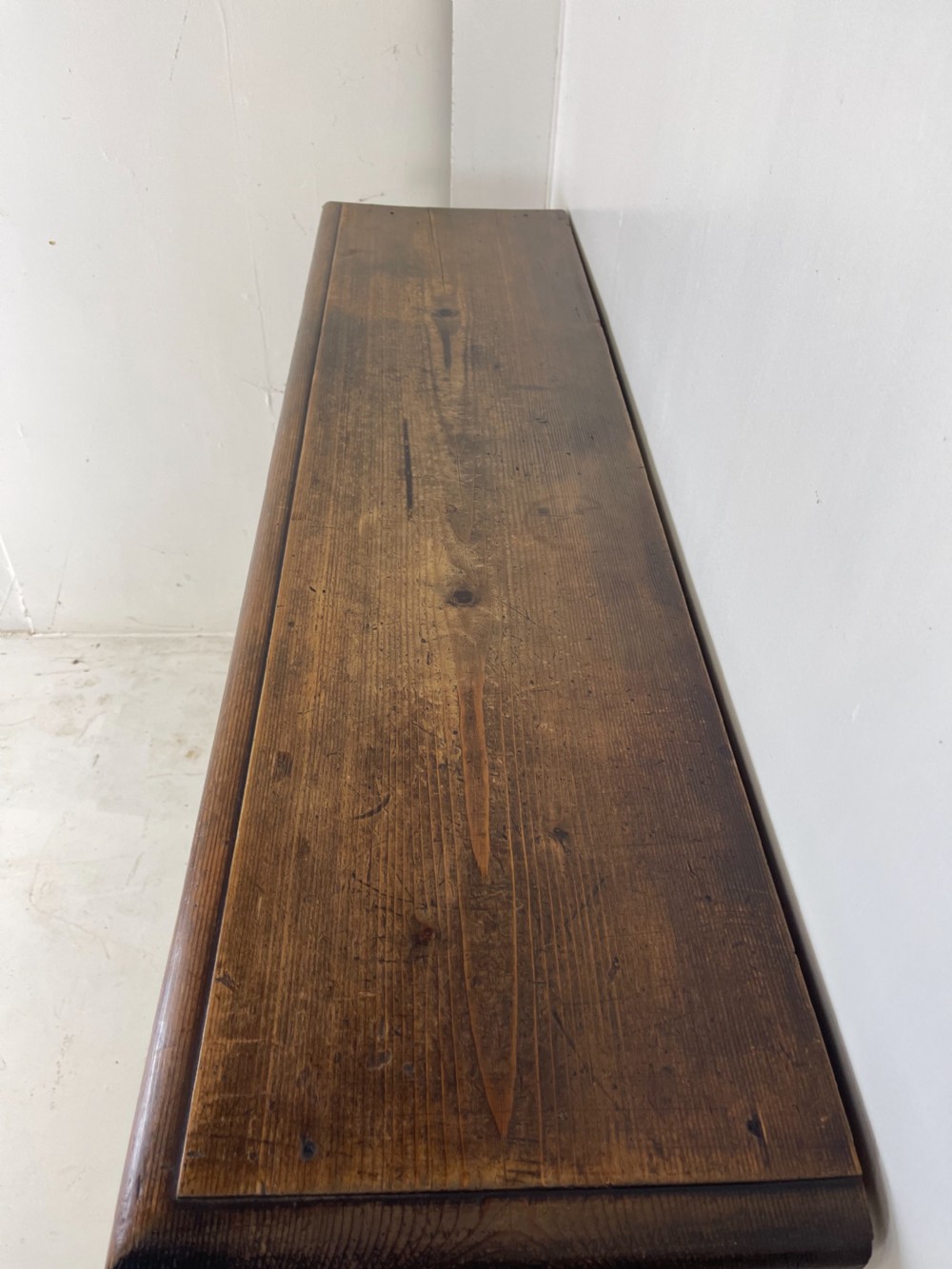 Pair of 19 th Century Pine Bookcases View VI