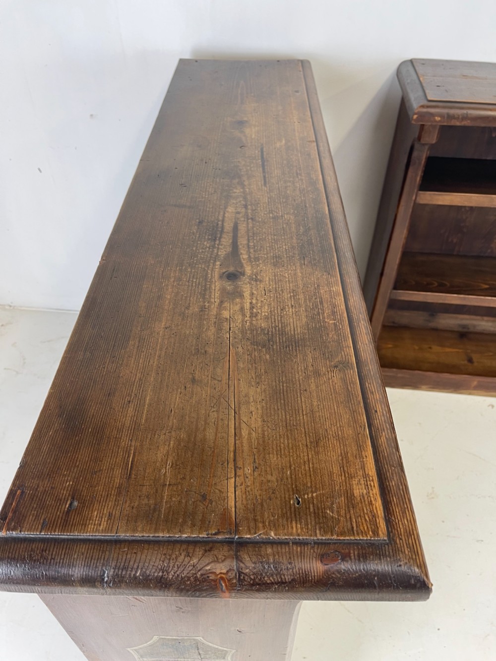 Pair of 19 th Century Pine Bookcases View X