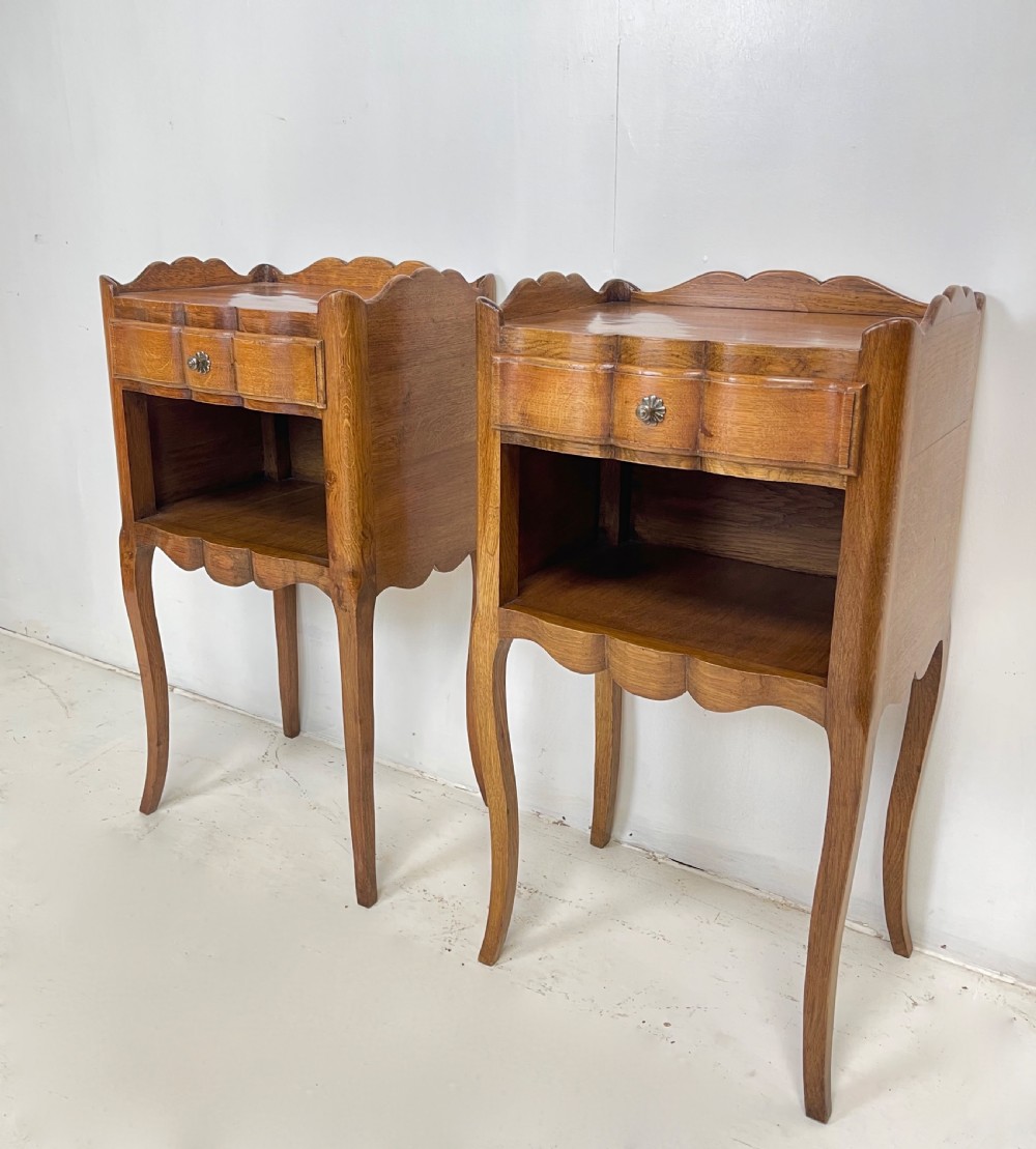 Pair of French Nightstands View IV