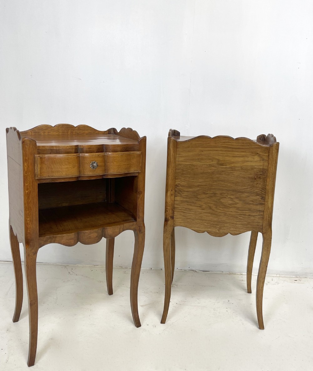 Pair of French Nightstands View VII