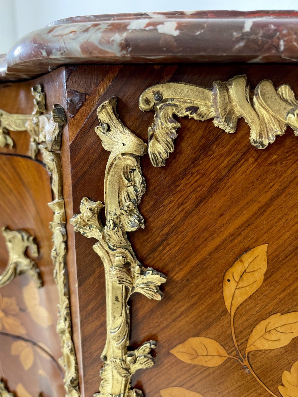 Pair of Marquetry Commodes View VII