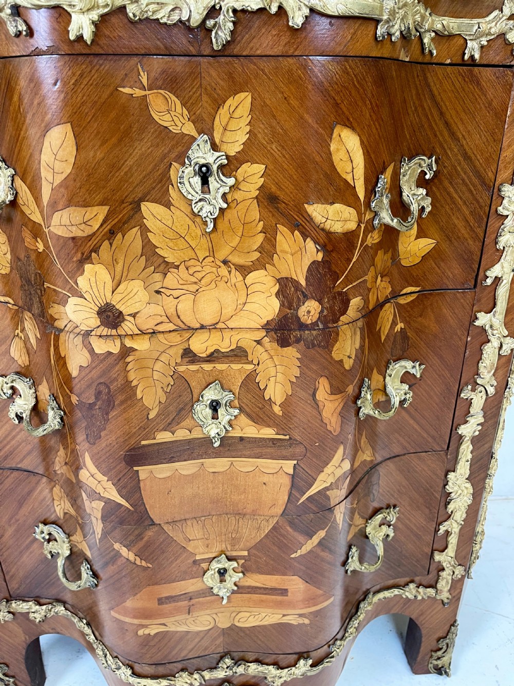 Pair of Marquetry Commodes View VIII