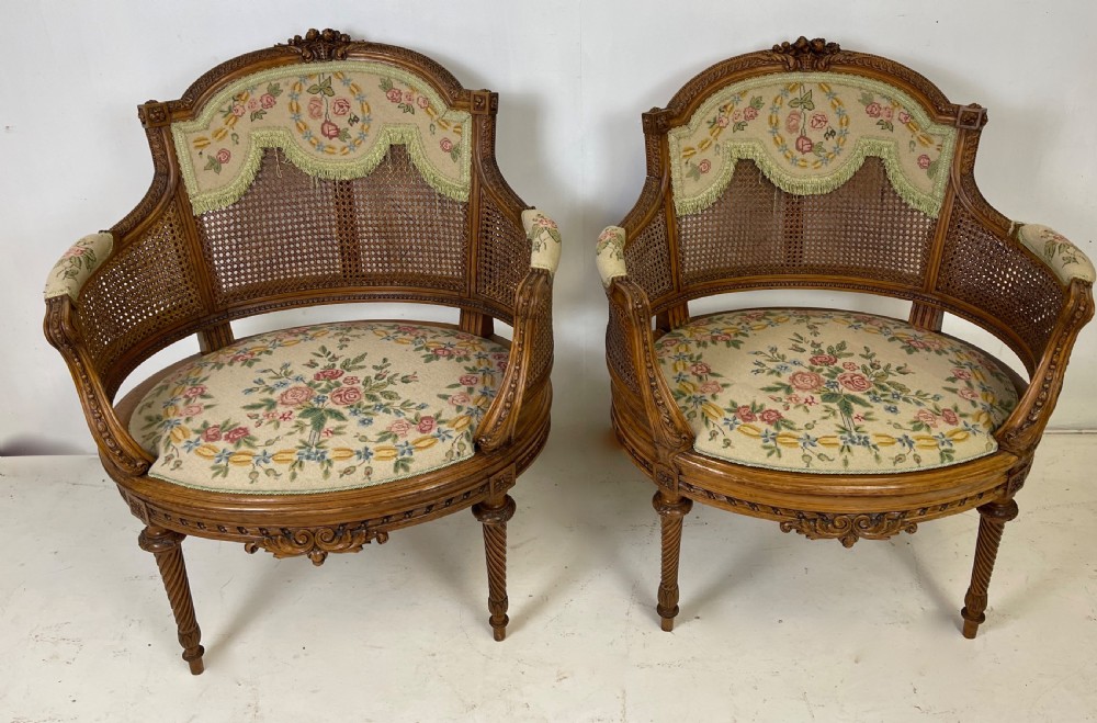 Pair of French Armchairs 