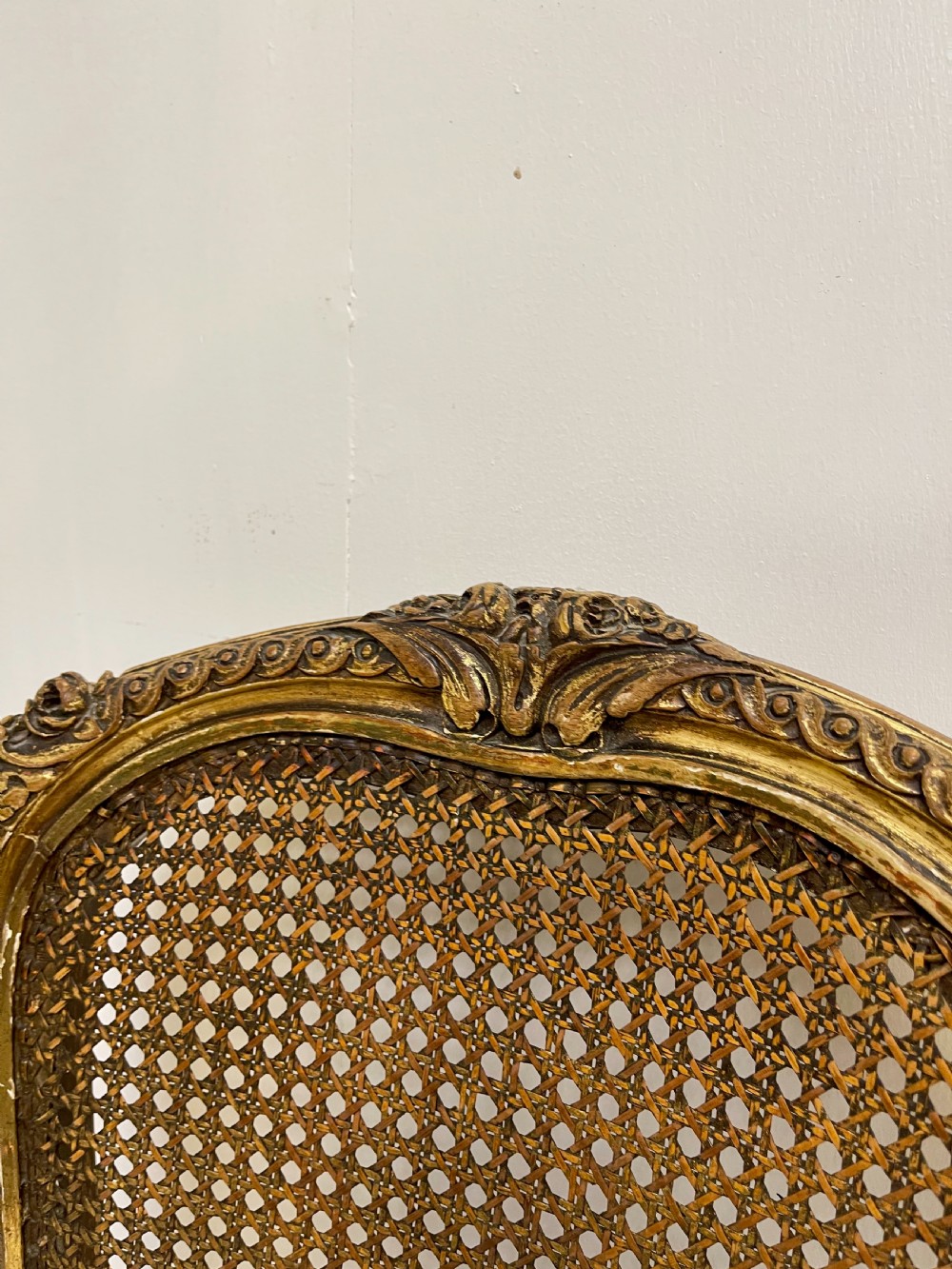 Pair of French Gilt Side chairs View IV