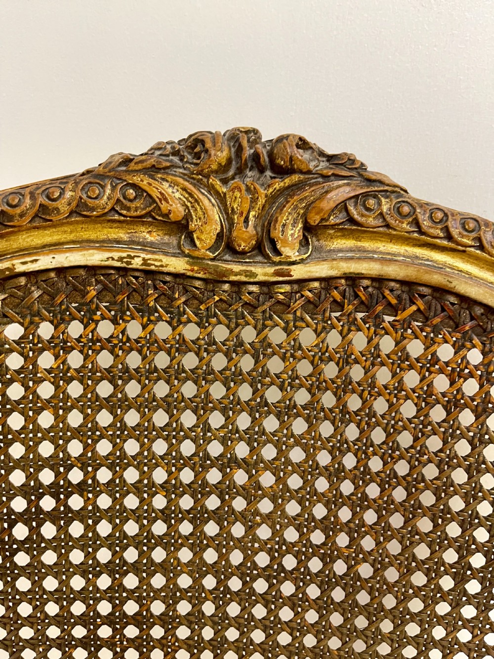 Pair of French Gilt Side chairs View VI