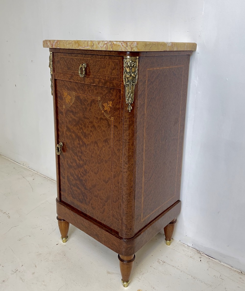 French Nightstand with Marble top View IV