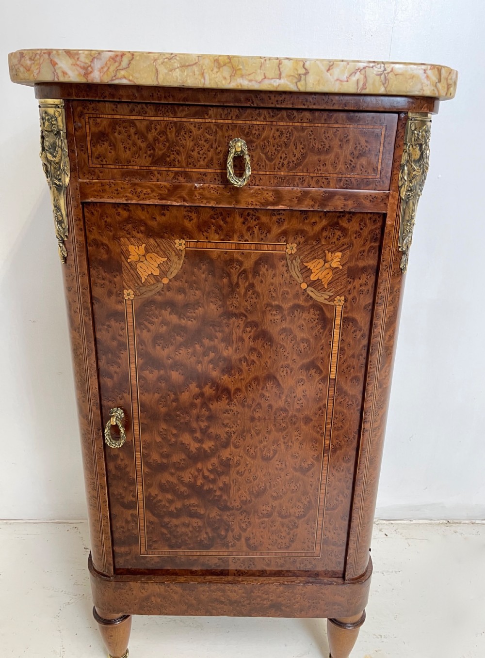 French Nightstand with Marble top View VI