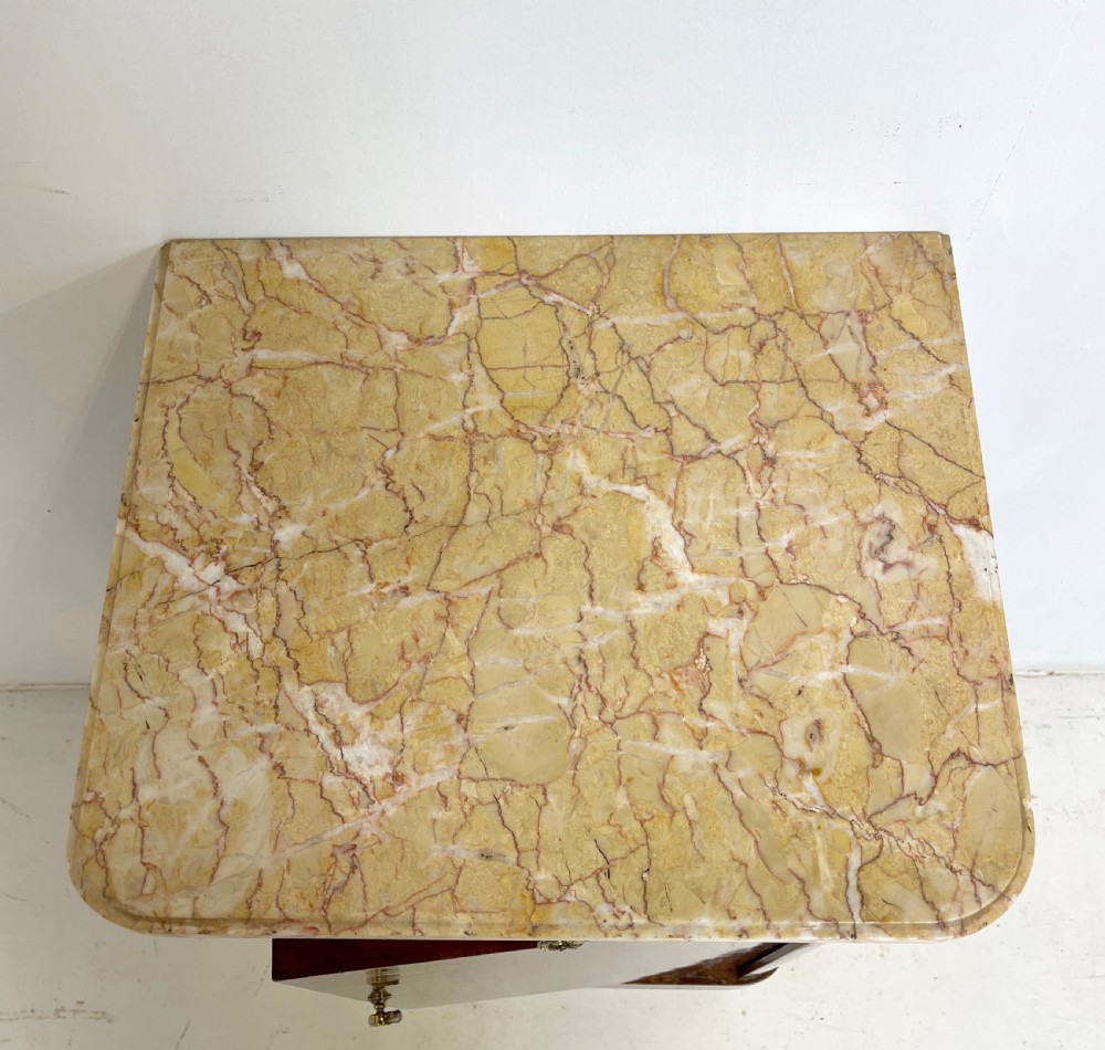 French Nightstand with Marble top View VII