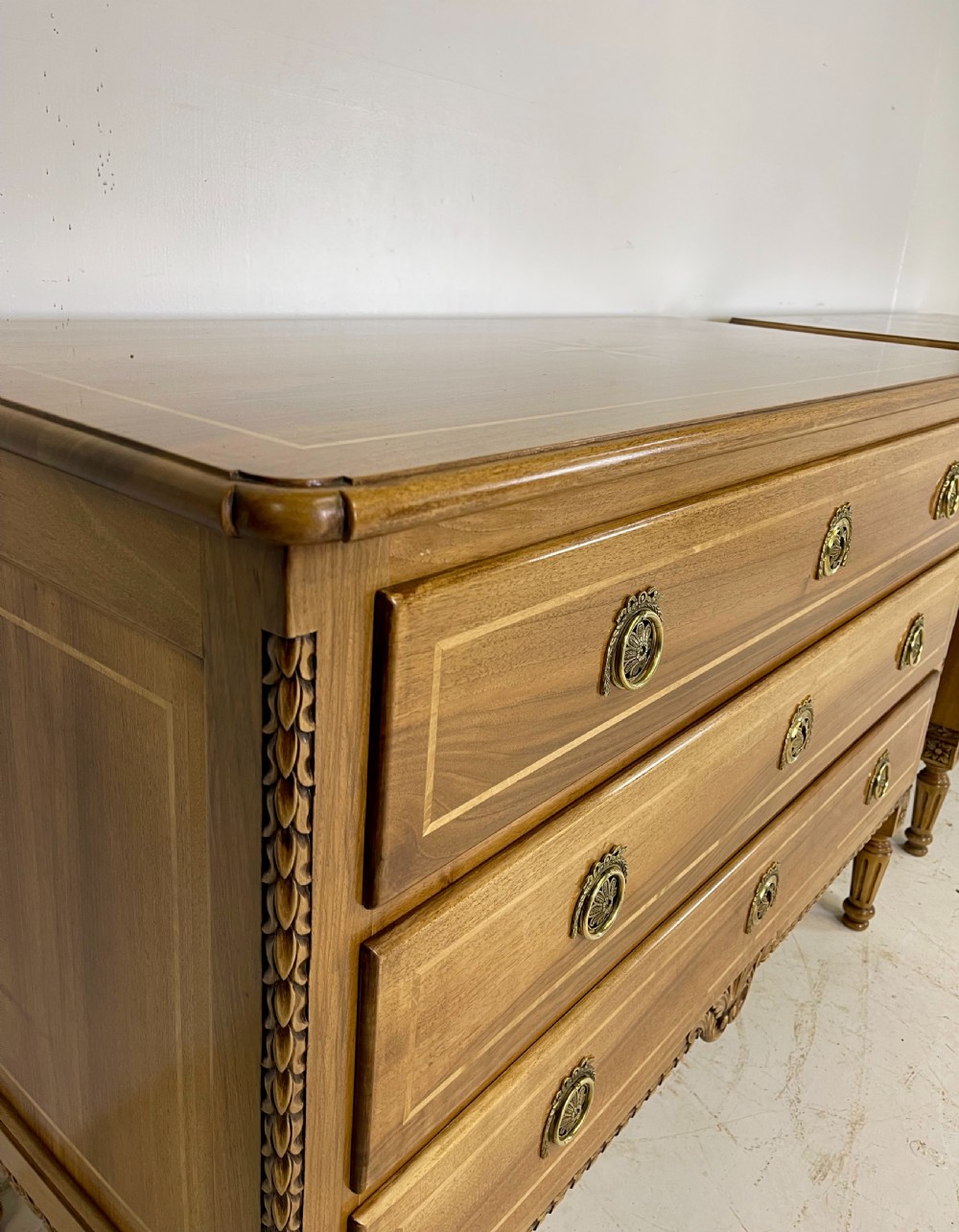 Pair of Walnut Commodes View II