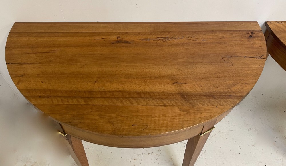 Pair Of Tables in walnut  View VI