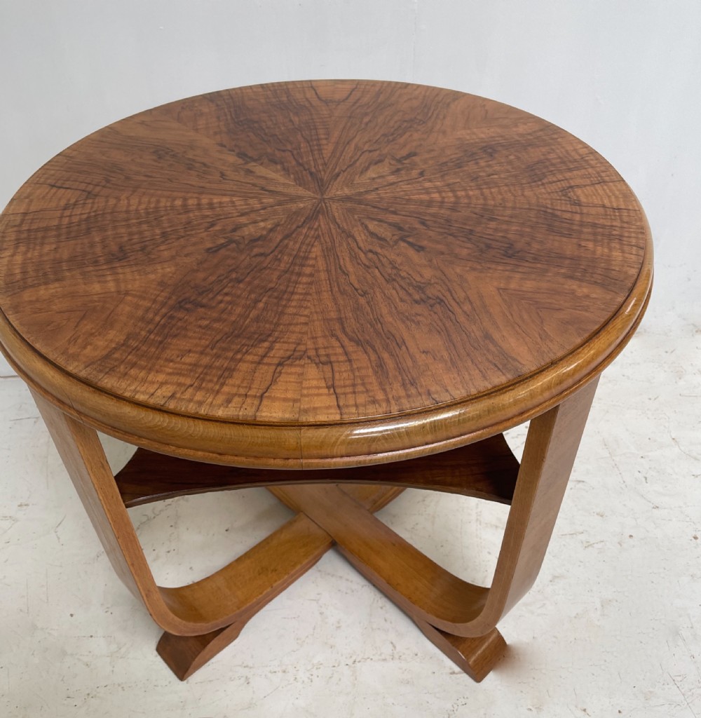 Art Deco Round Table 