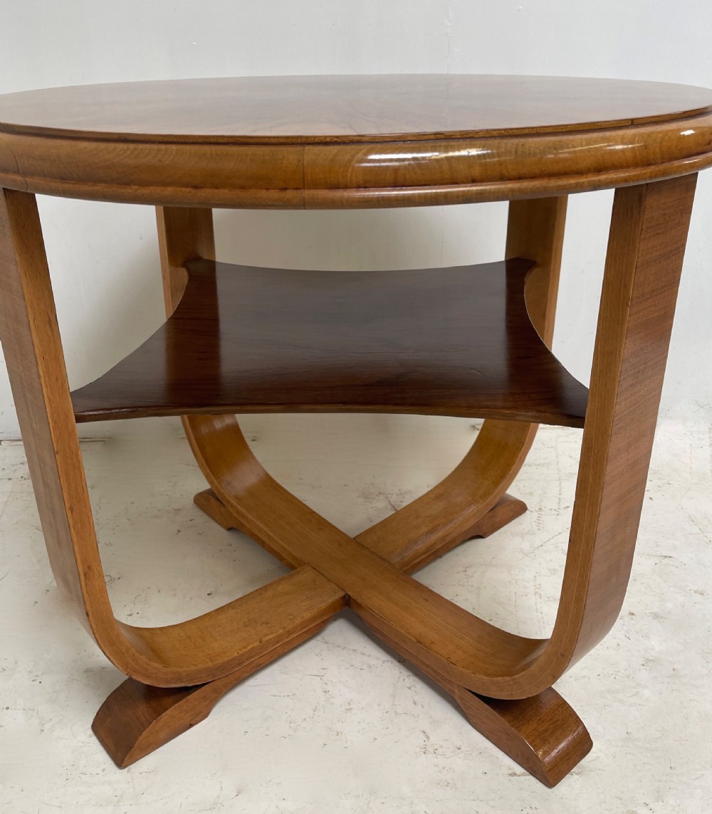 Art Deco Round Table  View II