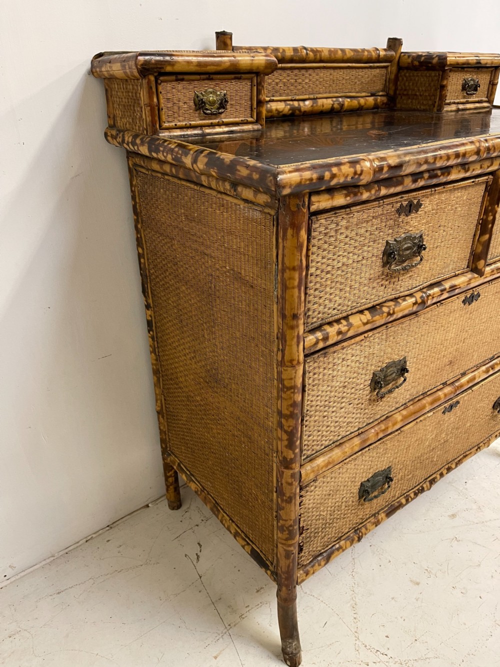 Bamboo Chest Of drawers View V