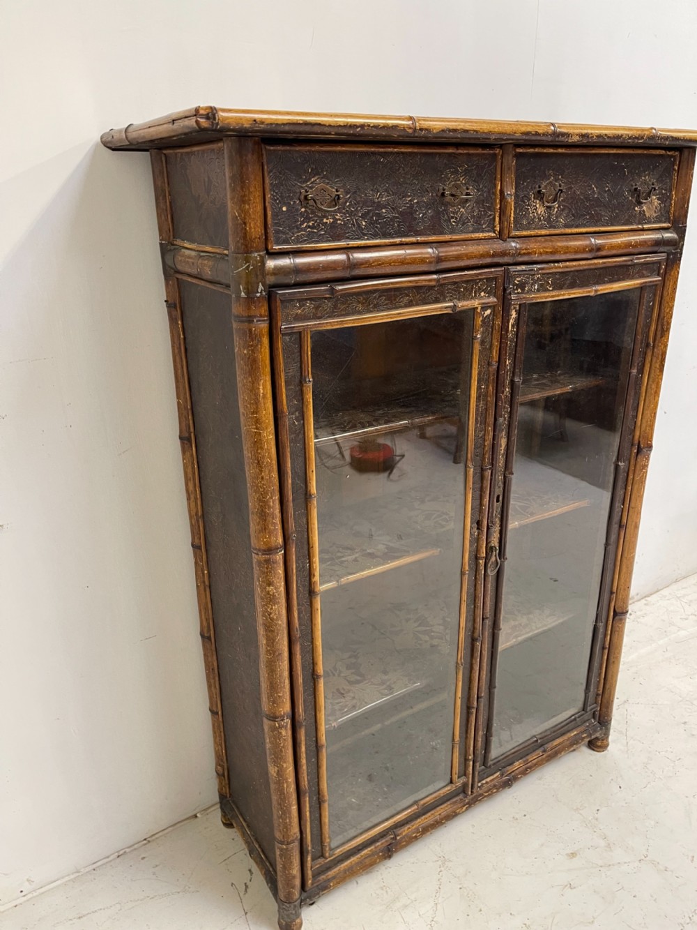 Bamboo Bookcase  View V