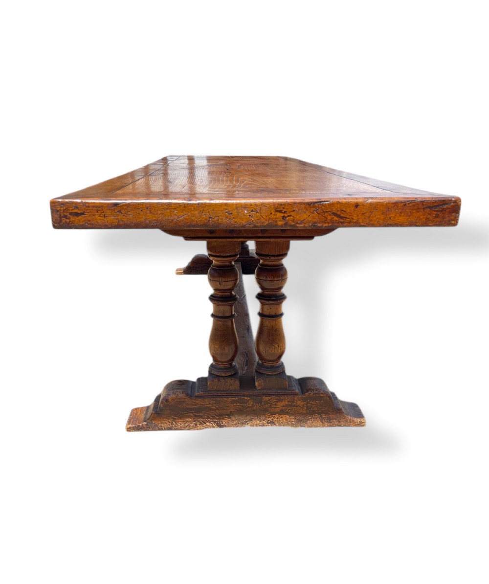 18th Century Style Oak Refectory Table View VIII