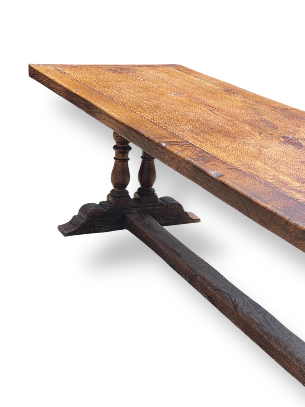 18th Century Style Oak Refectory Table View IX