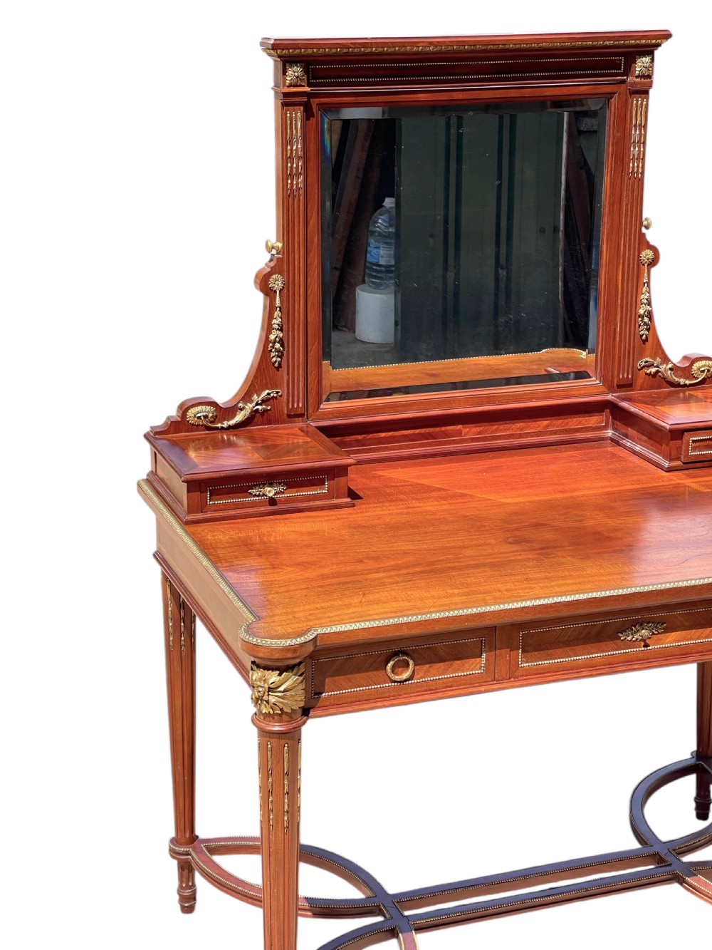 Fine Quality Mahogany Ormolu Mounted Dressing Table View III