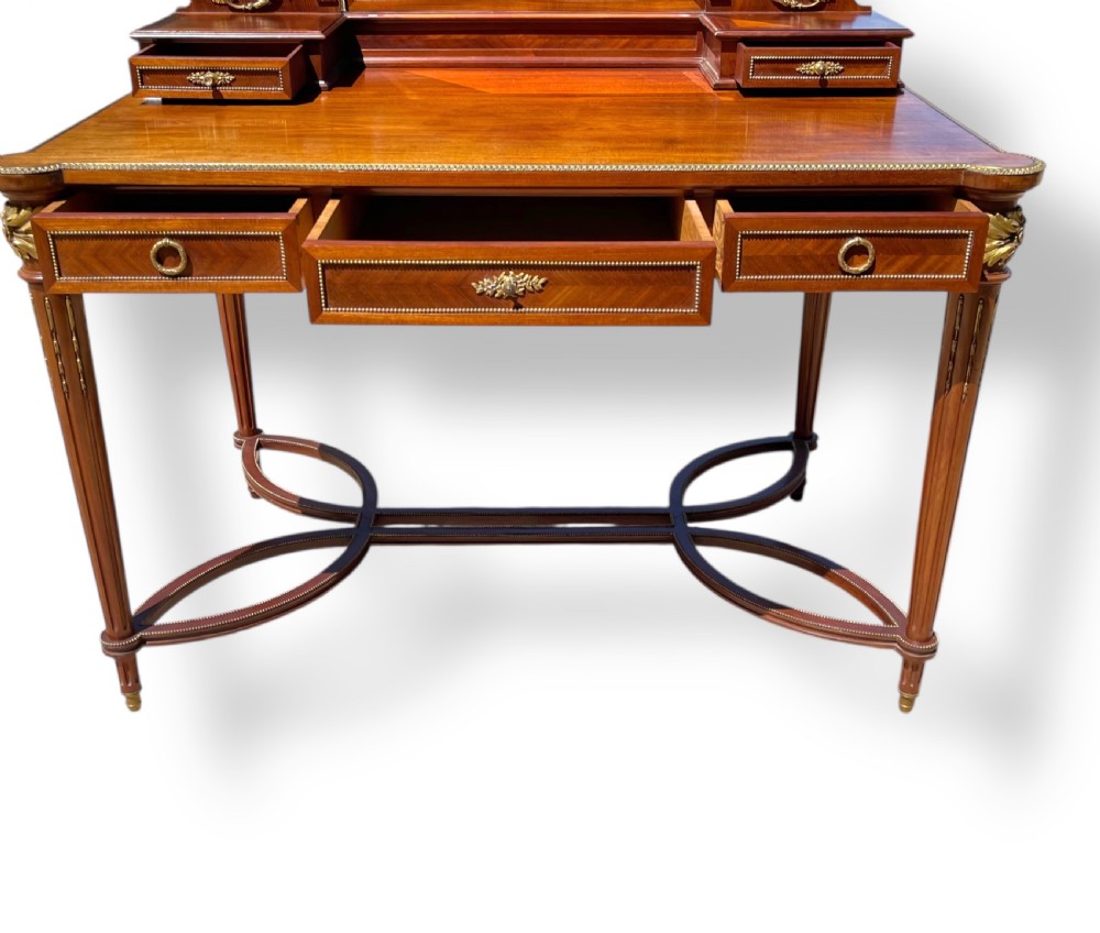 Fine Quality Mahogany Ormolu Mounted Dressing Table View XIII