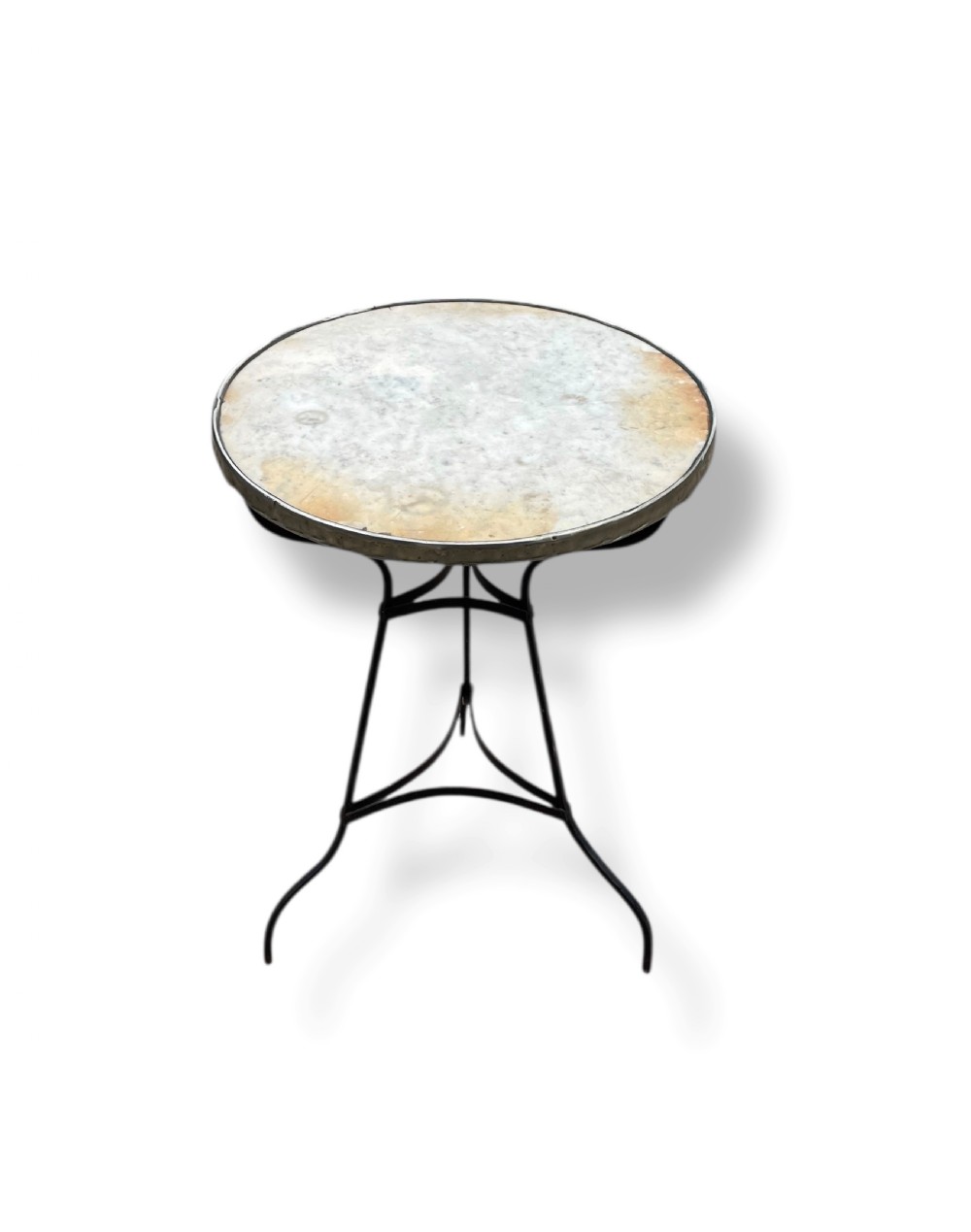 19th Century French Marble Top Bistro Table