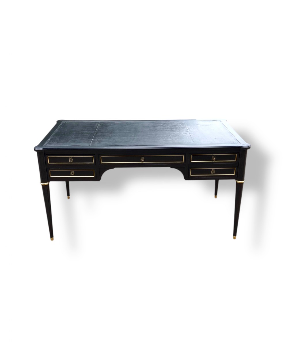 20th Century French Ebonized Writing Desk