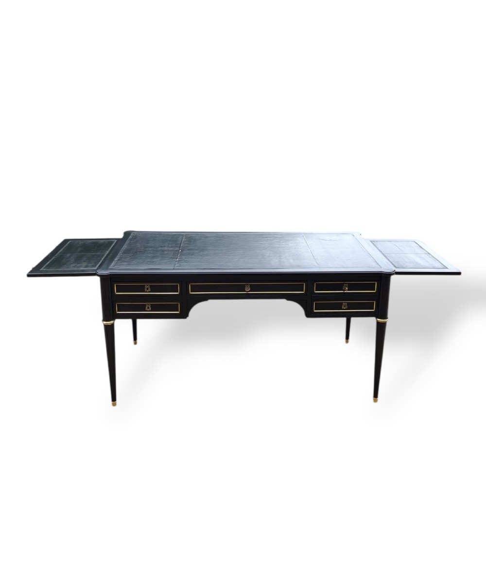 20th Century French Ebonized Writing Desk View VI