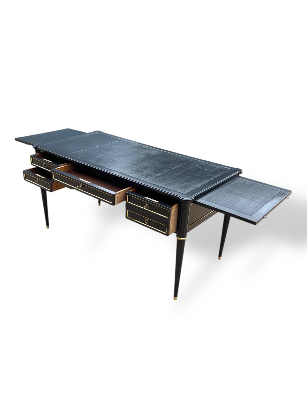 20th Century French Ebonized Writing Desk View XII